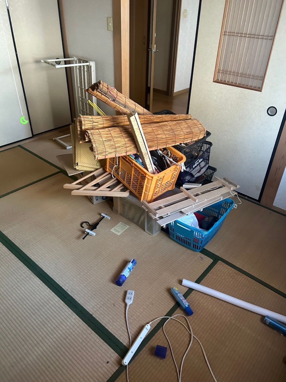 堺市で不用品回収と引っ越し作業！笑顔が素敵なお客様から大満足の声 作業前