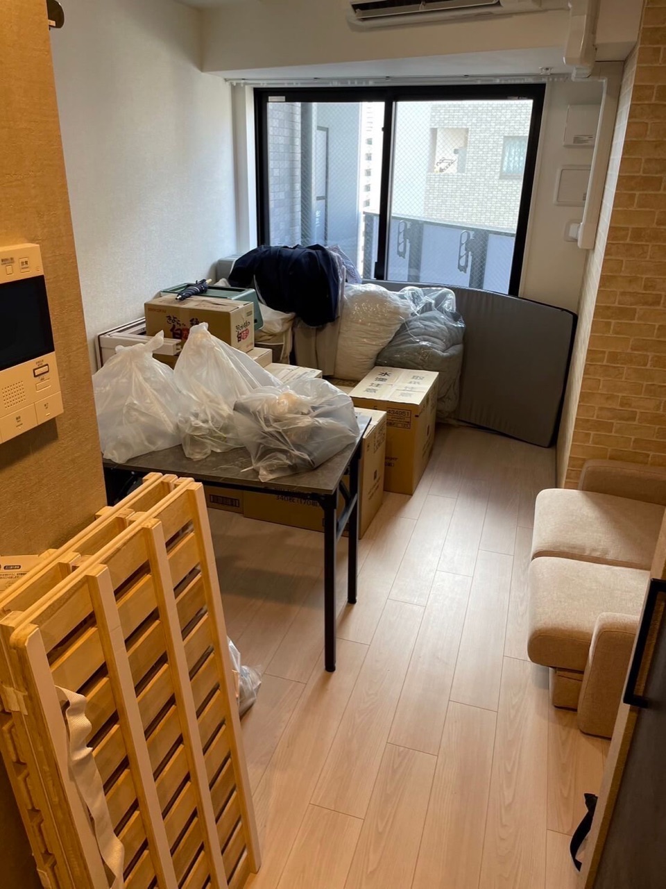 大阪市中央区で引越しと不用品回収！即日対応とスピーディな作業で大満足 作業前