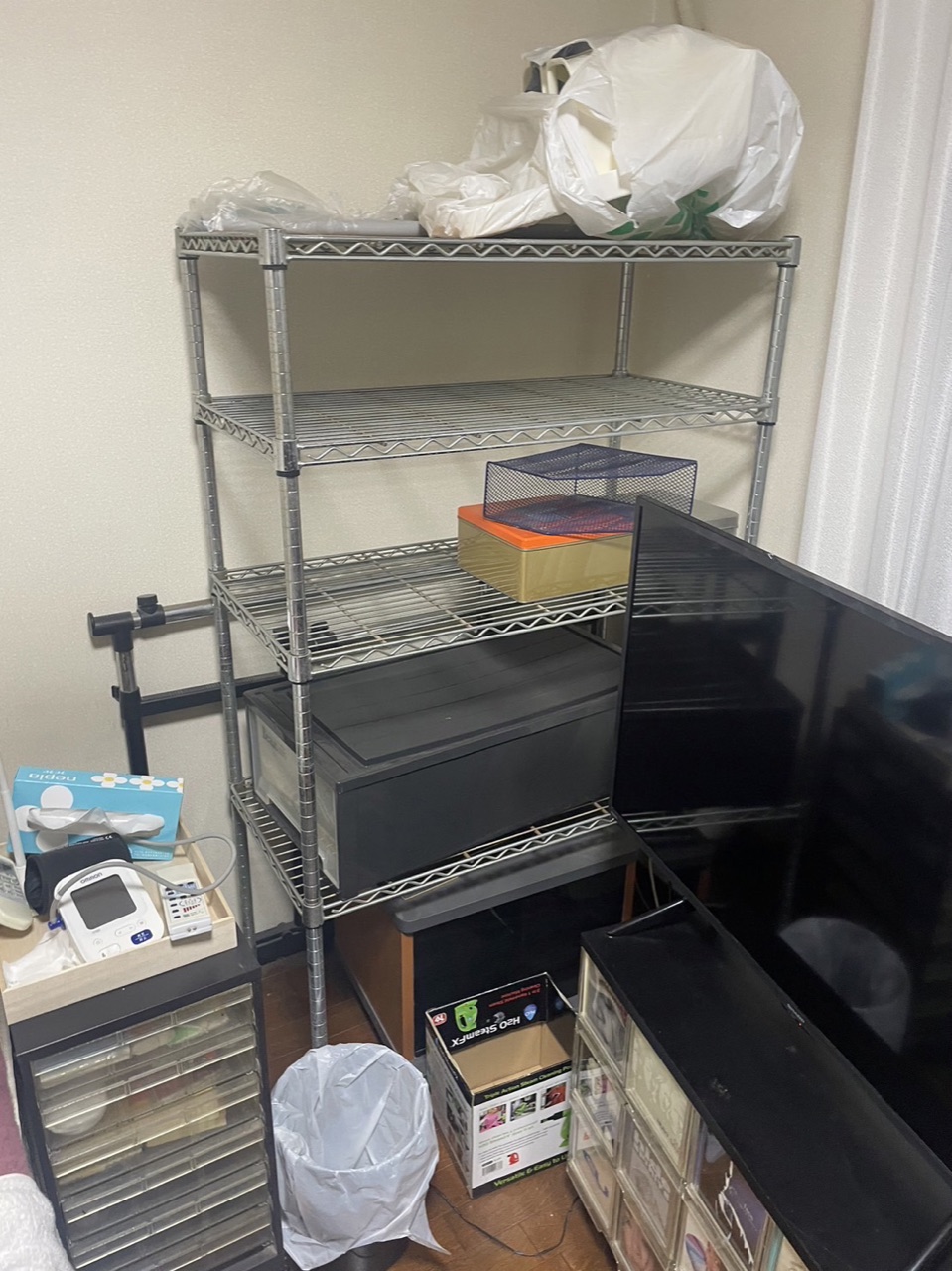 東大阪で不用品回収を行いました 作業前