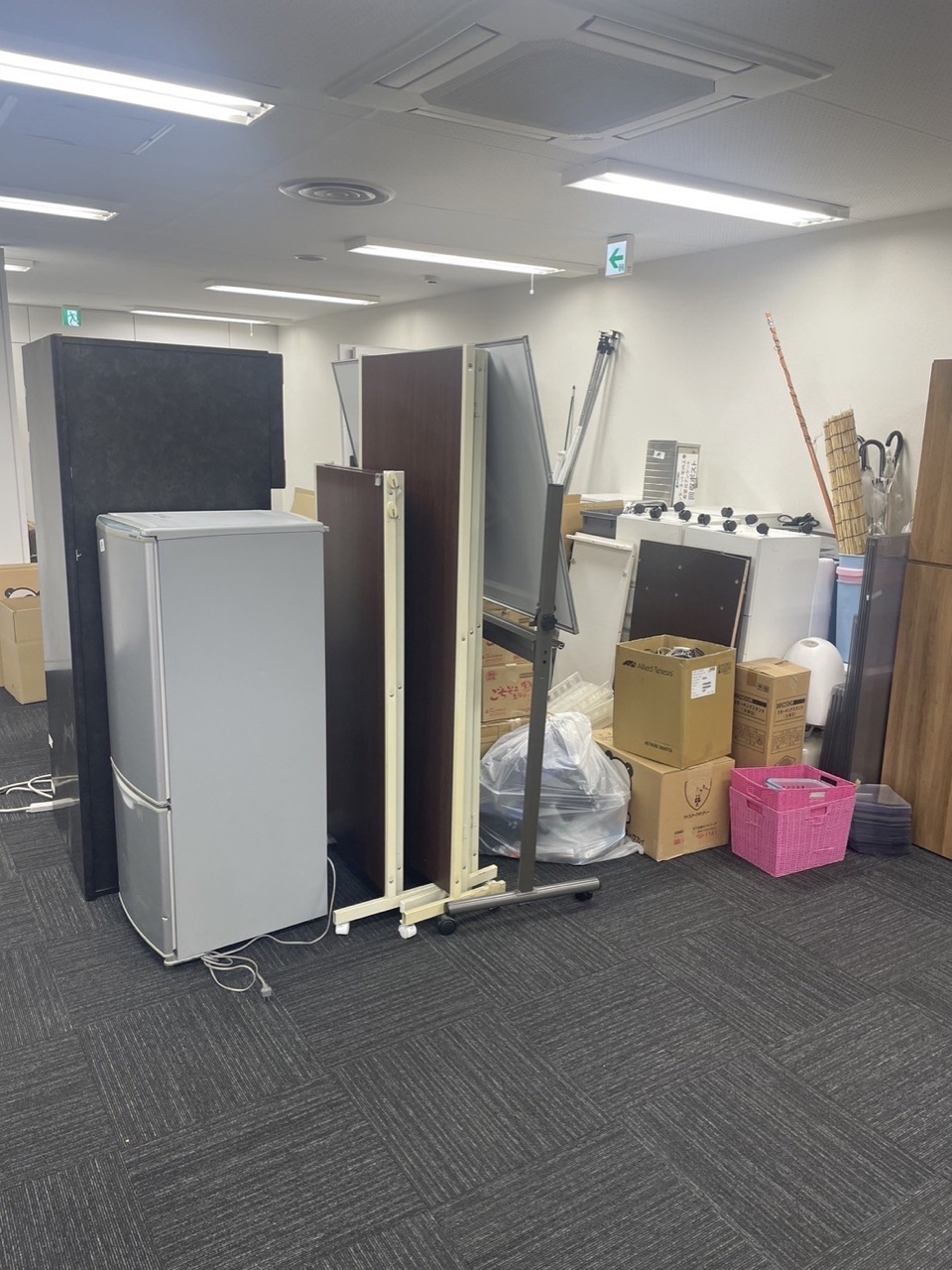 大阪市北区で不用品の回収にお伺いしました。 作業前